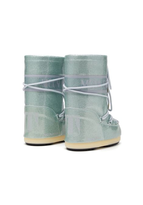 Stivali da neve Icon con glitter in celeste Moon boot kids - bambini MOON BOOT KIDS | 80D3400290KF001